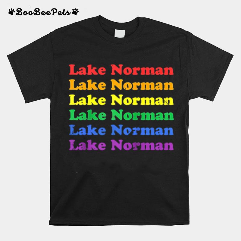 Lake Norman North Carolina Lgbtq Pride T-Shirt