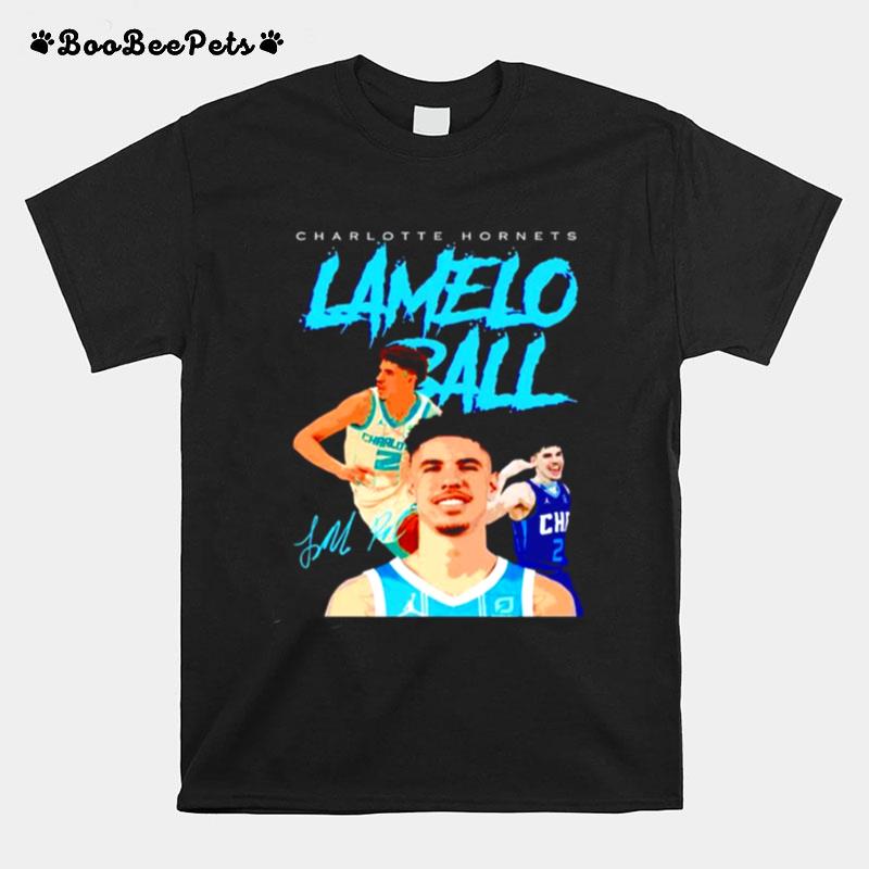 Lamelo Ball Charlotte Hornets Signature T-Shirt
