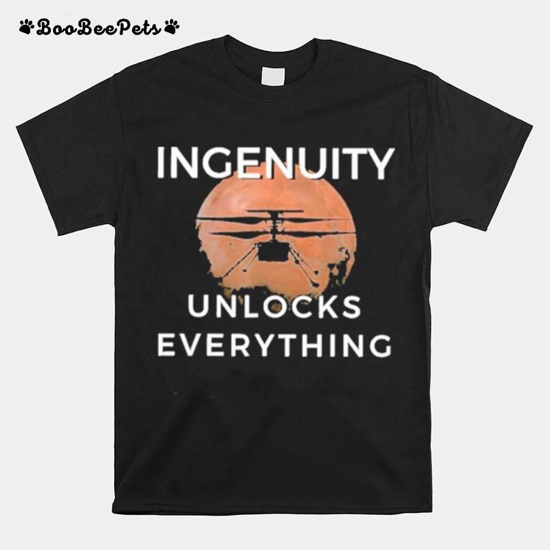 Land Rover Ingenuity Unlocks Everything T-Shirt