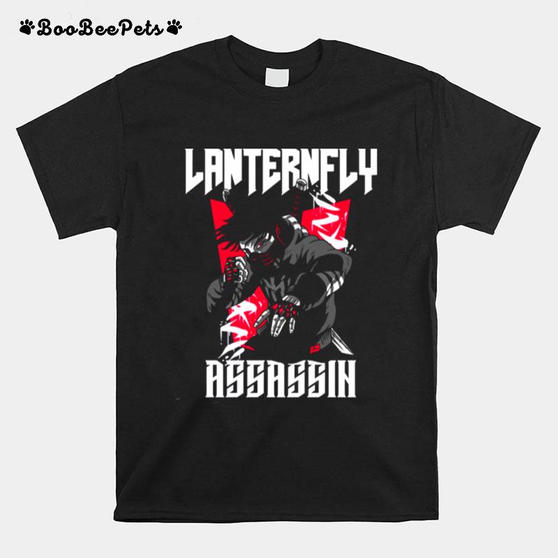 Lanternfly Assassin Retro Anime T-Shirt