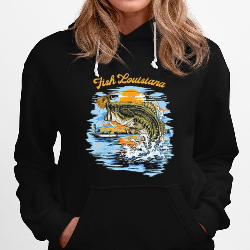 Largemouth Bass Fishing Hoodie