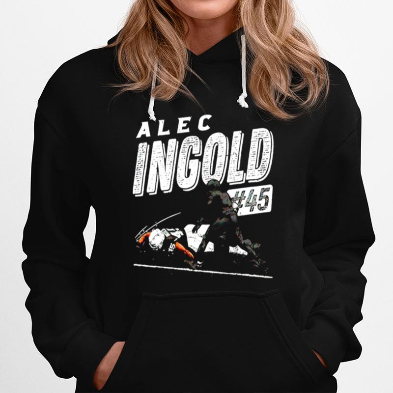 Las Vegas Football Alec Ingold Number 45 Hoodie