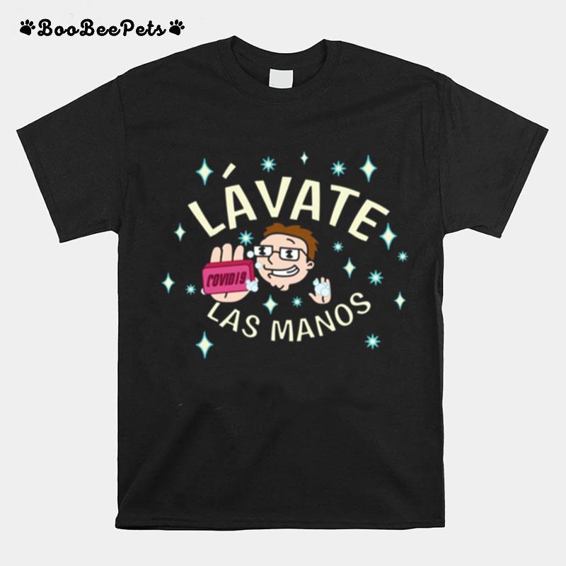 Lavate Las Manos Fight Covid American Dad T-Shirt
