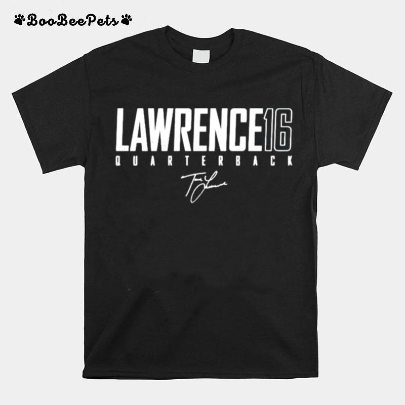 Lawrence 16 Quarterback Signature T-Shirt