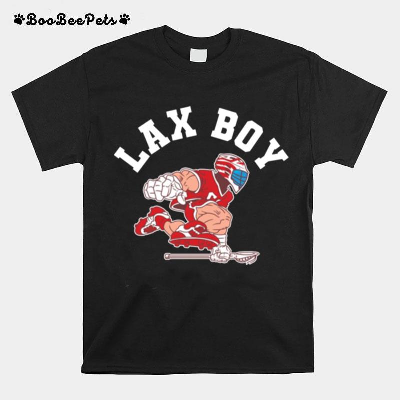 Lax Boy Lacrosse Player Men T-Shirt
