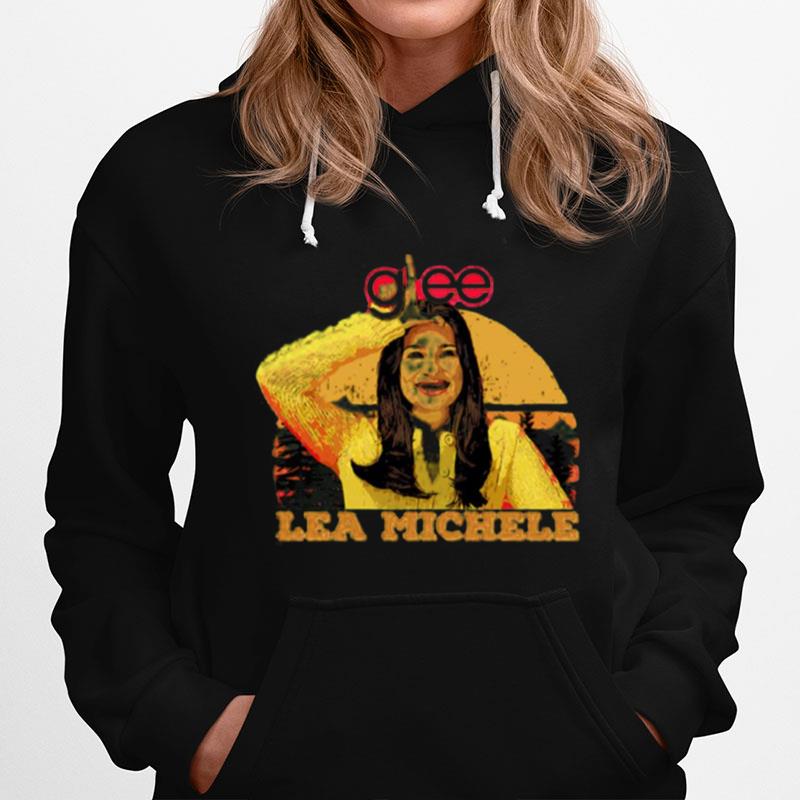 Lea Michele Glee Retro Hoodie