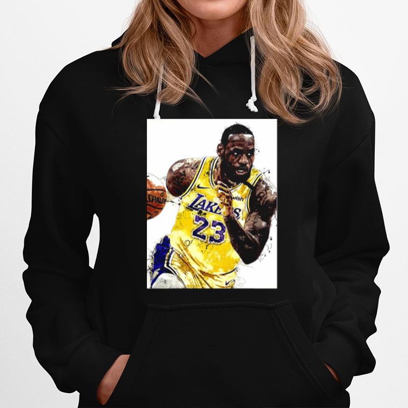 Lebron James 23 Los Angeles Laker Hoodie