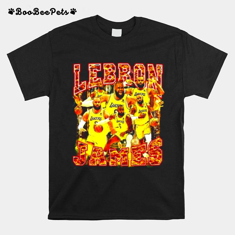 Lebron James 90S Vintage Bootleg Style T-Shirt