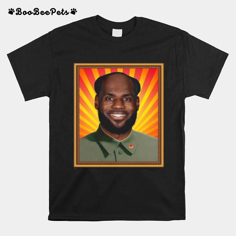 Lebron James China Mao Zedong T-Shirt