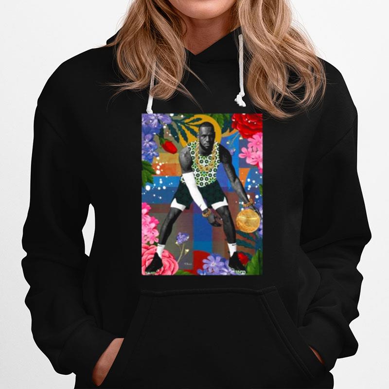 Lebron James Flowers Hoodie