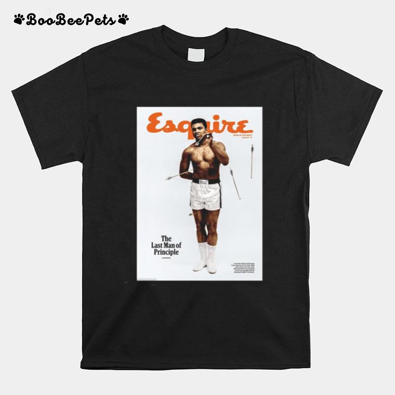 Lebron James Muhammad Ali Esquire The Last Man Of Principle T-Shirt