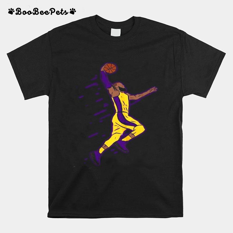 Lebron James Playing Basketball T-Shirt