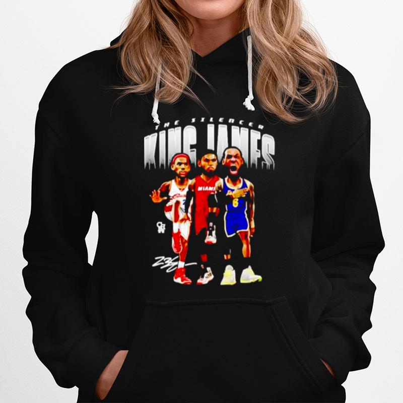 Lebron James The Silencer King James Hoodie