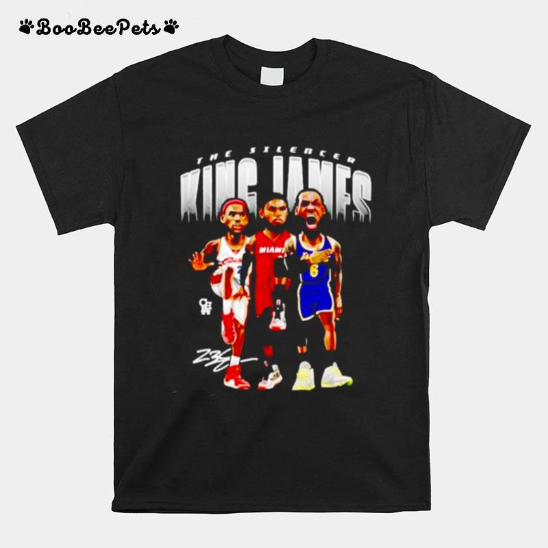 Lebron James The Silencer King James T-Shirt