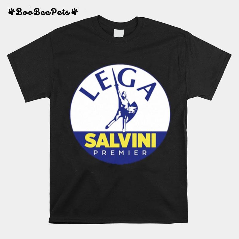 Lega Salvini Premier Logo Italy Italia T-Shirt