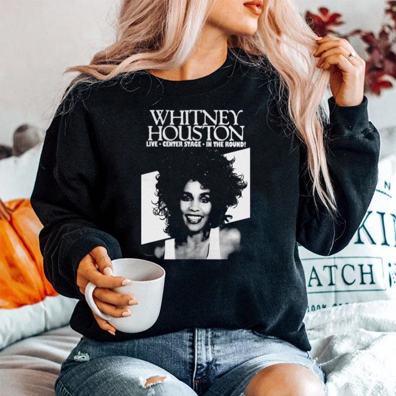 Legend Whitney Houston Vocalist Whitney Vintage Sweater