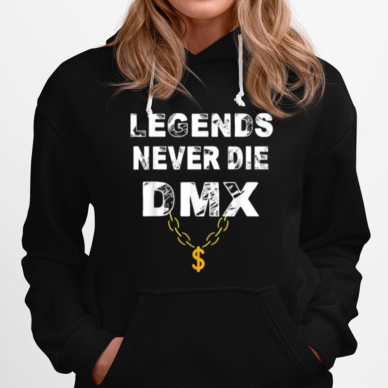 Legends Never Die Dmx Gold Hoodie