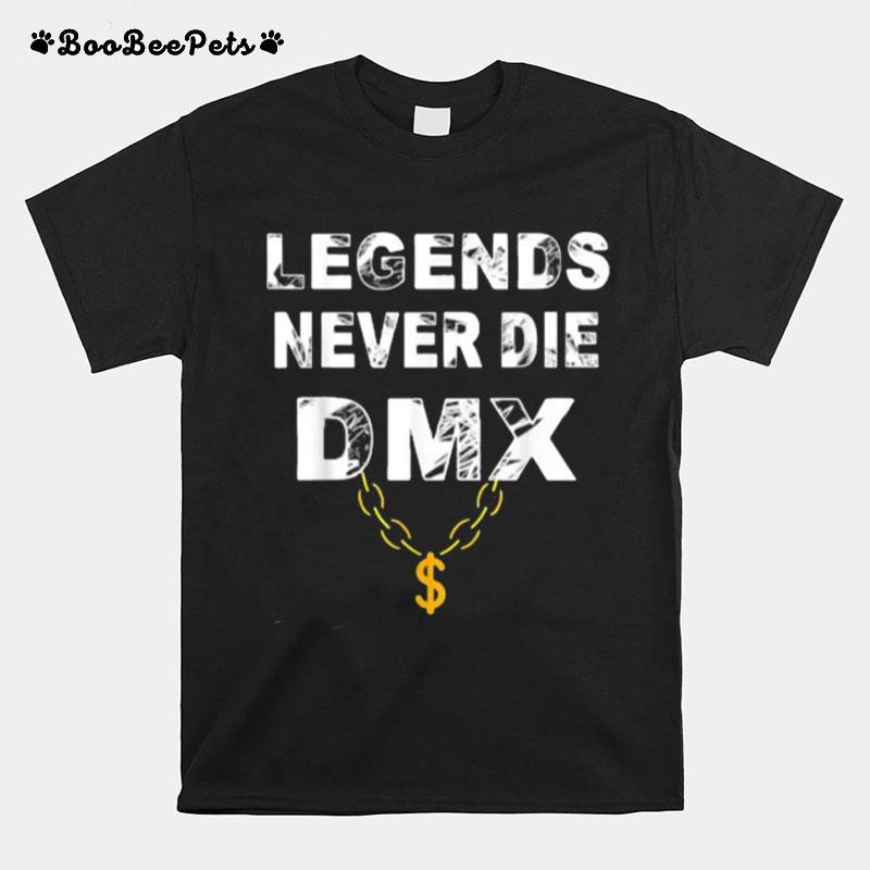 Legends Never Die Dmx Gold T-Shirt