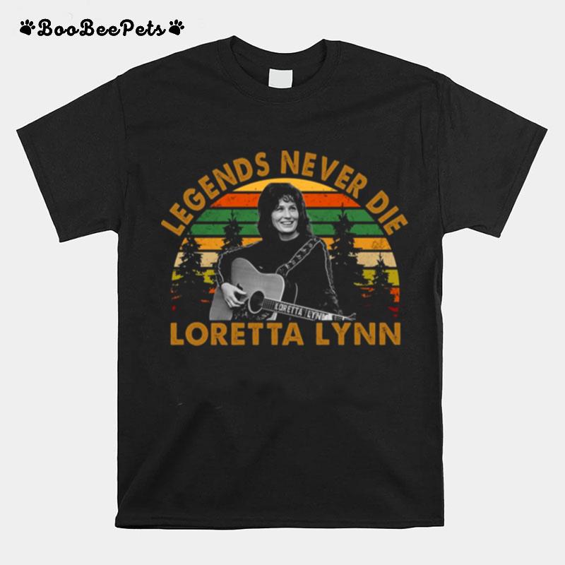 Legends Never Die Loretta Lynn T-Shirt