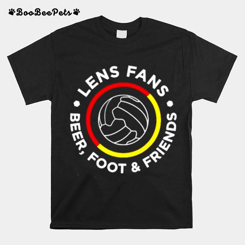 Lens Fans Beer Foot And Friends T-Shirt