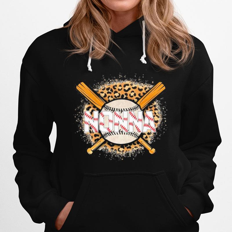 Leopard Baseball Bat Nonna Hoodie