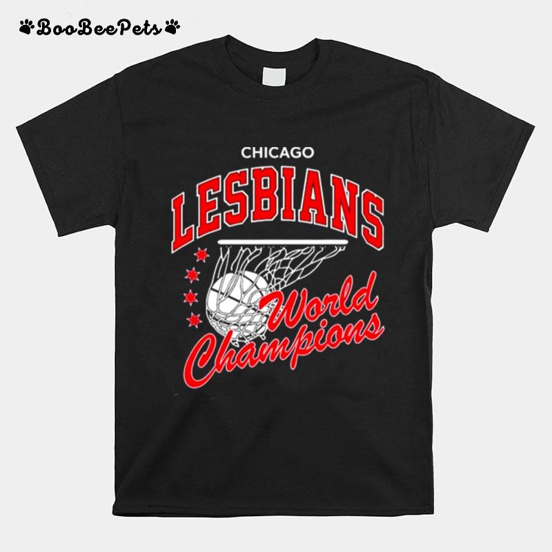 Lesbian Basketball Sports Chicago Athletic Lgbtq T-Shirt