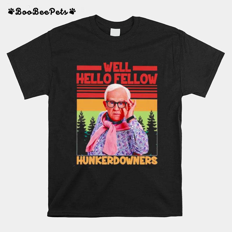 Leslie Jordan Well Hello Fellow Hunker Downers Vintage T-Shirt