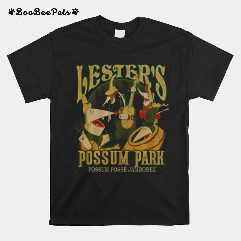 Lesters Possum Park Possum Posse Jamboree Disney A Goofy Movie T-Shirt