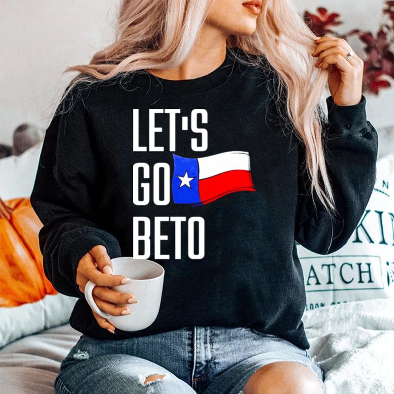 Lets Go Beto America Flag Sweater