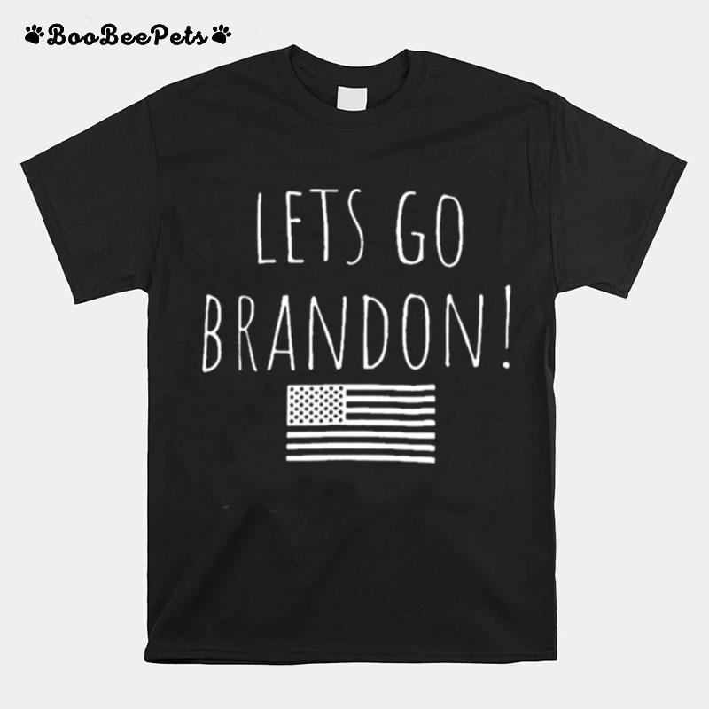 Lets Go Brandon Fake News Again T-Shirt