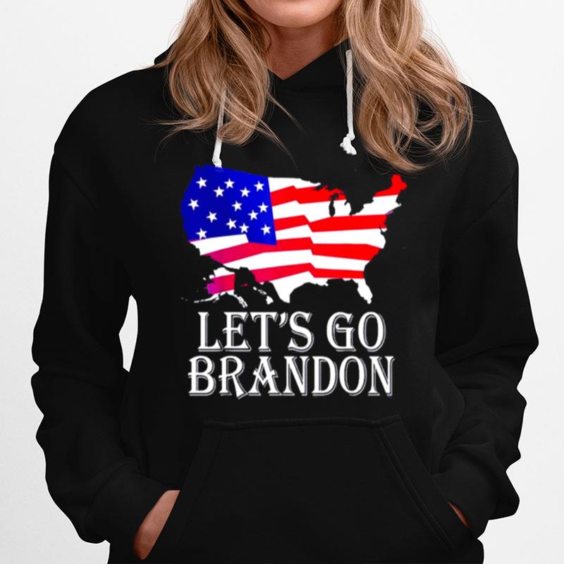 Lets Go Brandon Flag Usa Hoodie