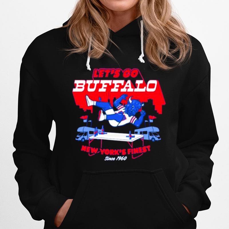 Lets Go Buffalo Bills New Yorks Finest Since 1960 Hoodie