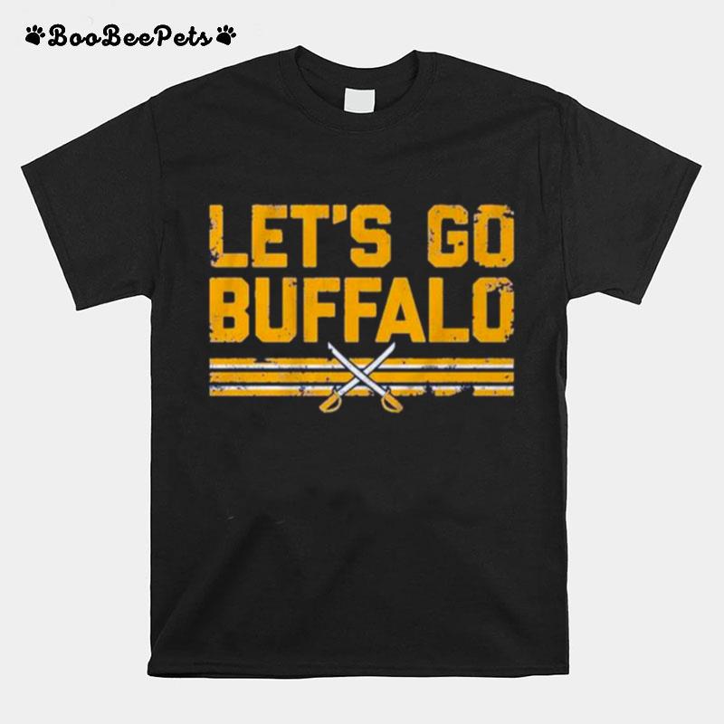 Lets Go Buffalo Hockey T-Shirt