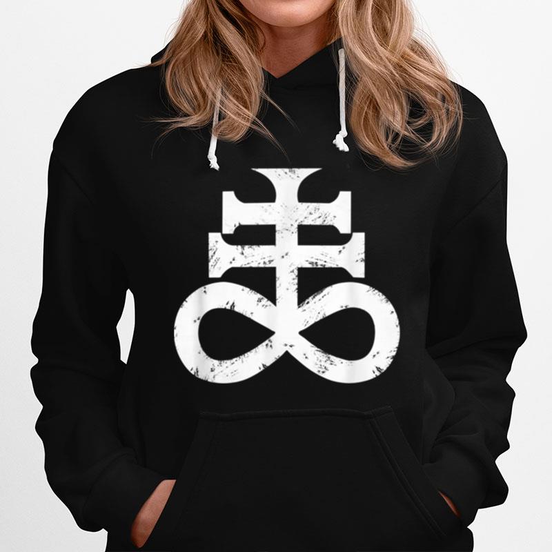 Leviathan Cross Devil Demon Satanic Baphomet Hoodie