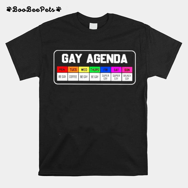 Lgbt Gay Agenda Week T-Shirt