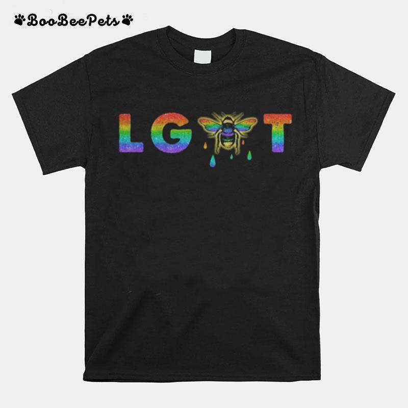 Lgbt Gay Rainbow Bee T-Shirt