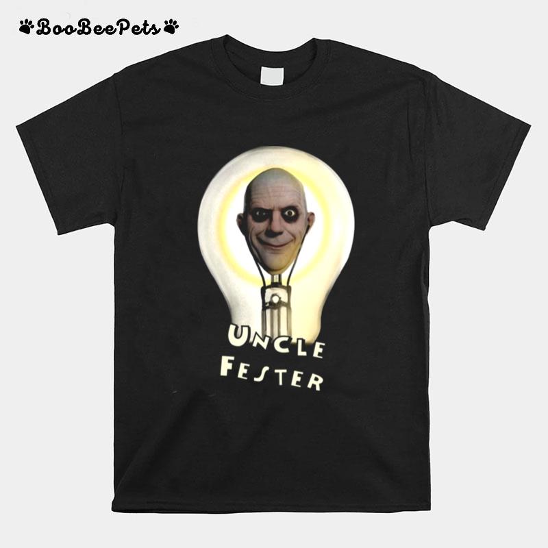 Light Bulb Addams Fester Addams Family T-Shirt