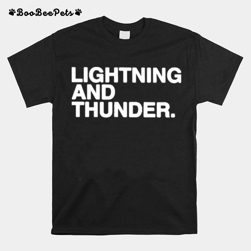 Lightning And Thunder T-Shirt