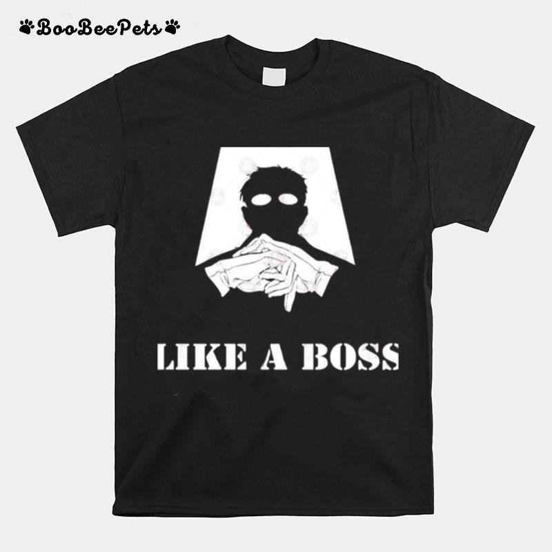 Like A Boss Neon Genesis Evangelion Ikari Gendo T-Shirt