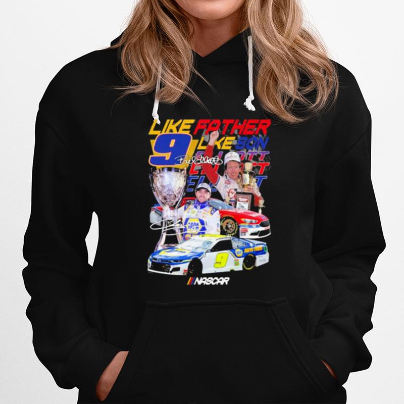 Like Father Like Son Nascar The Cup Signuature Hoodie