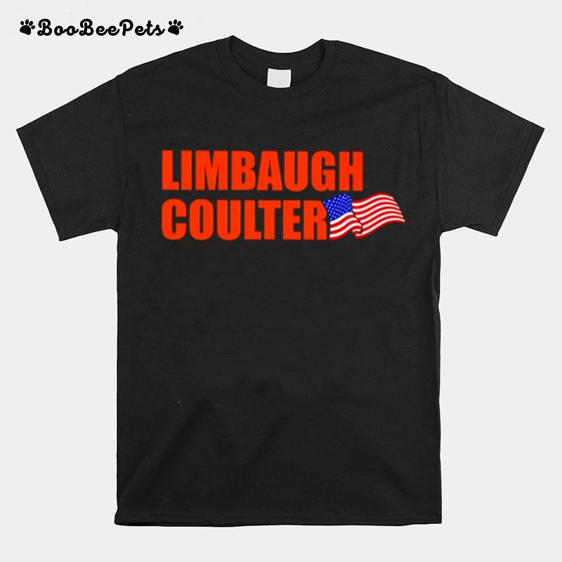 Limbaugh Coulter American Flag T-Shirt