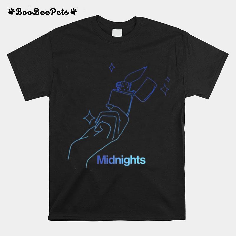 Line Art Midnights Lighter Ts Taylor T-Shirt