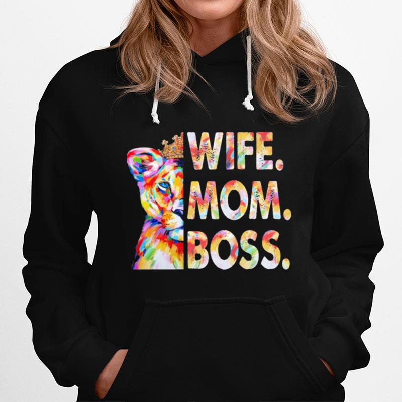 Lion King Wife Mom Boss Hoodie