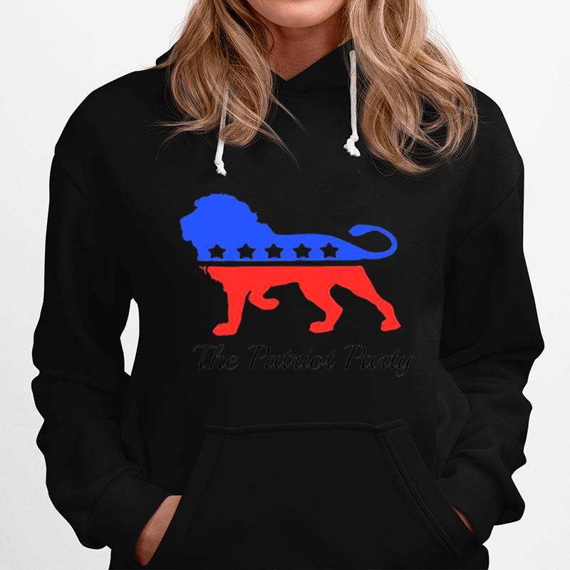 Lion The Patriot Party Hoodie