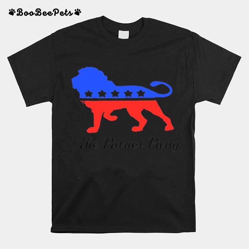 Lion The Patriot Party T-Shirt