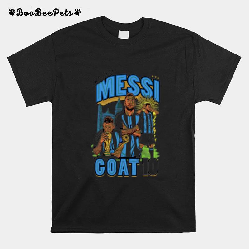 Lionel Messi Goat 10 T-Shirt