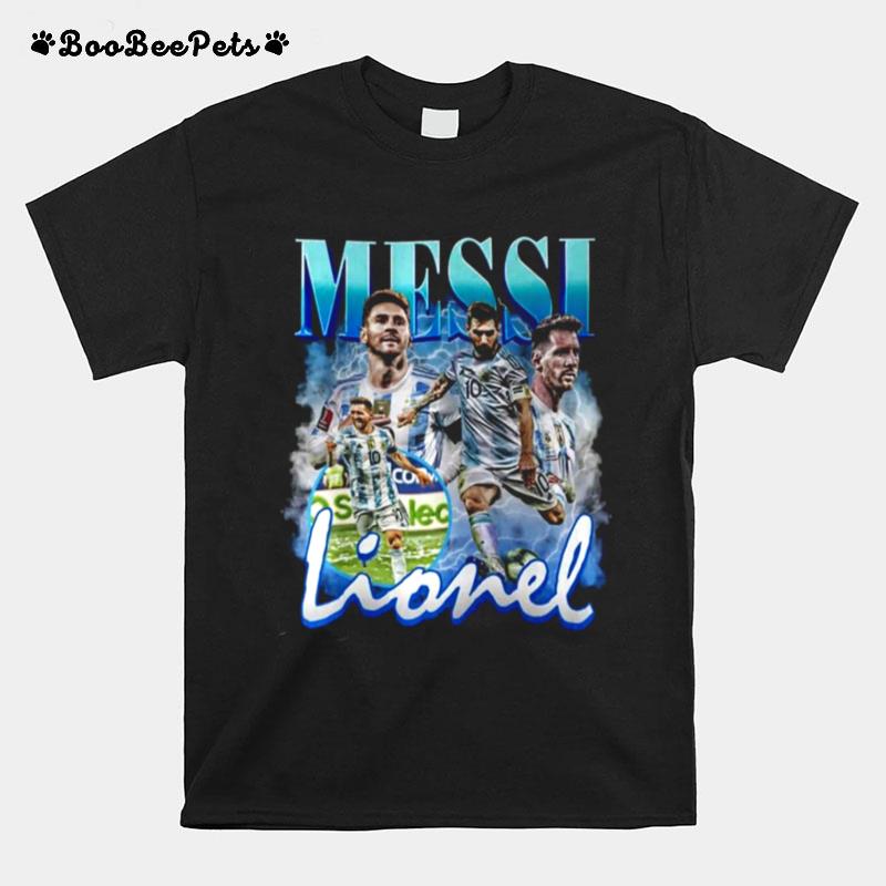 Lionel Messi Legends Goats Qatar World Cup 2022 Champion T-Shirt