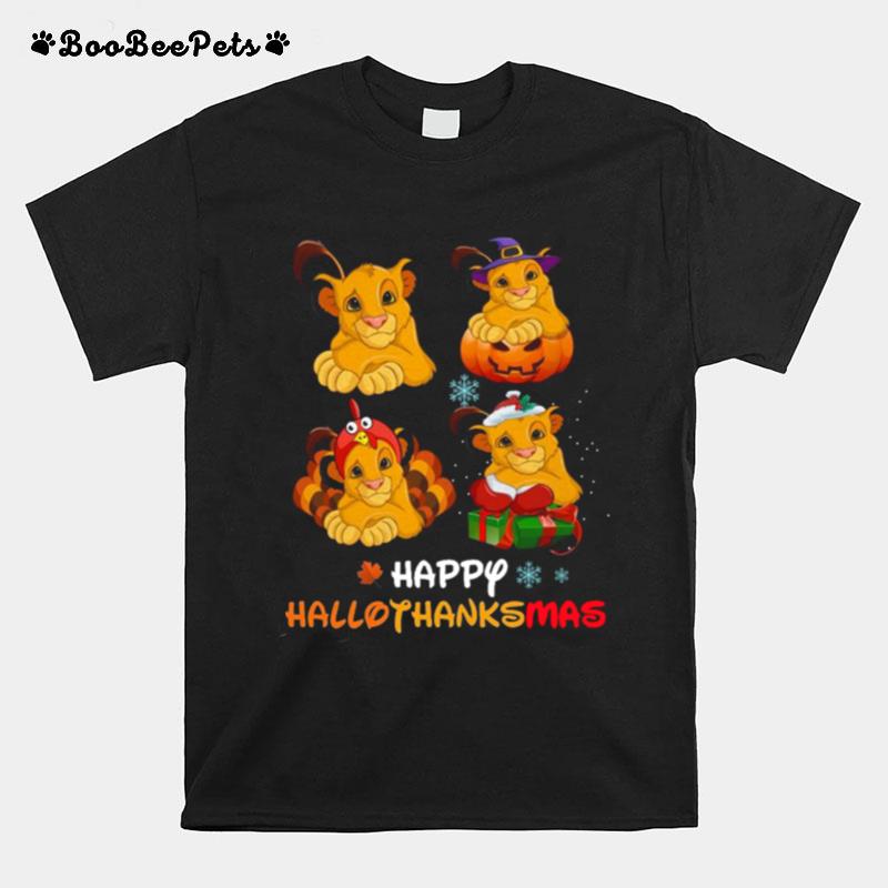 Lions Happy Hallothanksmas T-Shirt