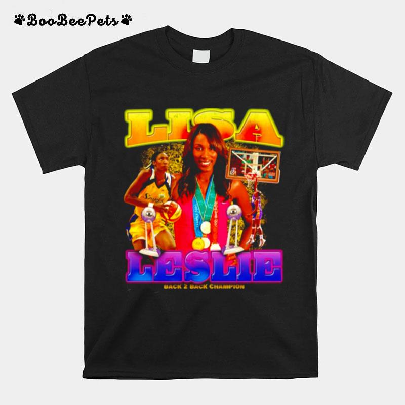 Lisa Leslie Back 2 Back Champions T-Shirt