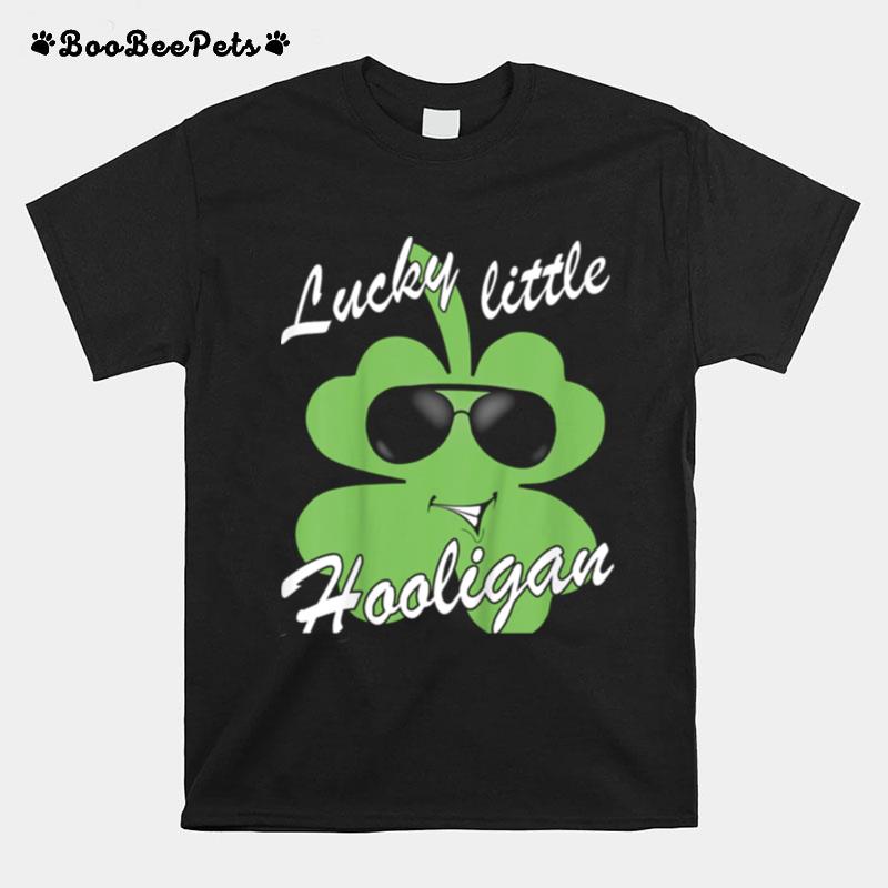 Little Lucky Shamrock Toddler Boys St Patricks Day T-Shirt